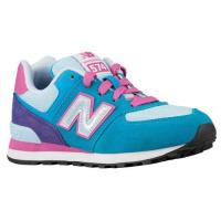 new balance 574 new balance voor kleine meisjes loopschoenen blauw roze hologram pack Store Utrecht 9j8o5625